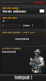 Old School Striker TeamSpeak Viewer