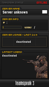 Clan KV TeamSpeak Viewer