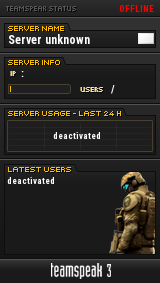 ASH - Army Strikes Hell TeamSpeak Viewer