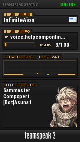 InfiniteAion TeamSpeak Viewer InfiniteAion TeamSpeak Viewer