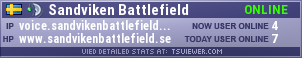 Sandviken Battlefield TeamSpeak Viewer