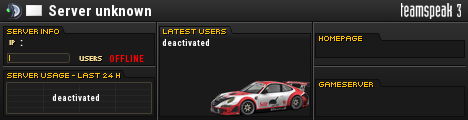 Liga rFactor - FormulaMotor TeamSpeak Viewer Liga rFactor - FormulaMotor TeamSpeak Viewer