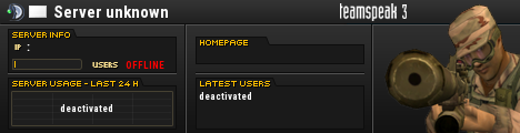 BAHAMUT TeamSpeak Server