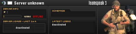 Garnison der Verdammten TeamSpeak Viewer