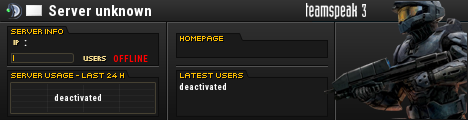Halo TeamSpeak Viewer