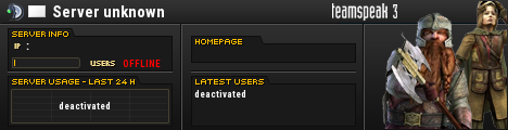 Thorongil Adler der Sterne TeamSpeak Server