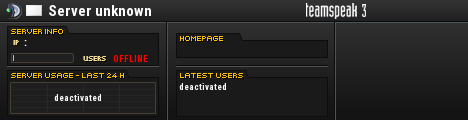 Multigaming Server TeamSpeak Viewer